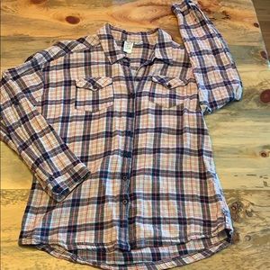 Billabong flannel. Women’s large.